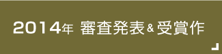 2013年審査発表＆受賞作